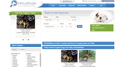 Desktop Screenshot of k9studfinder.com